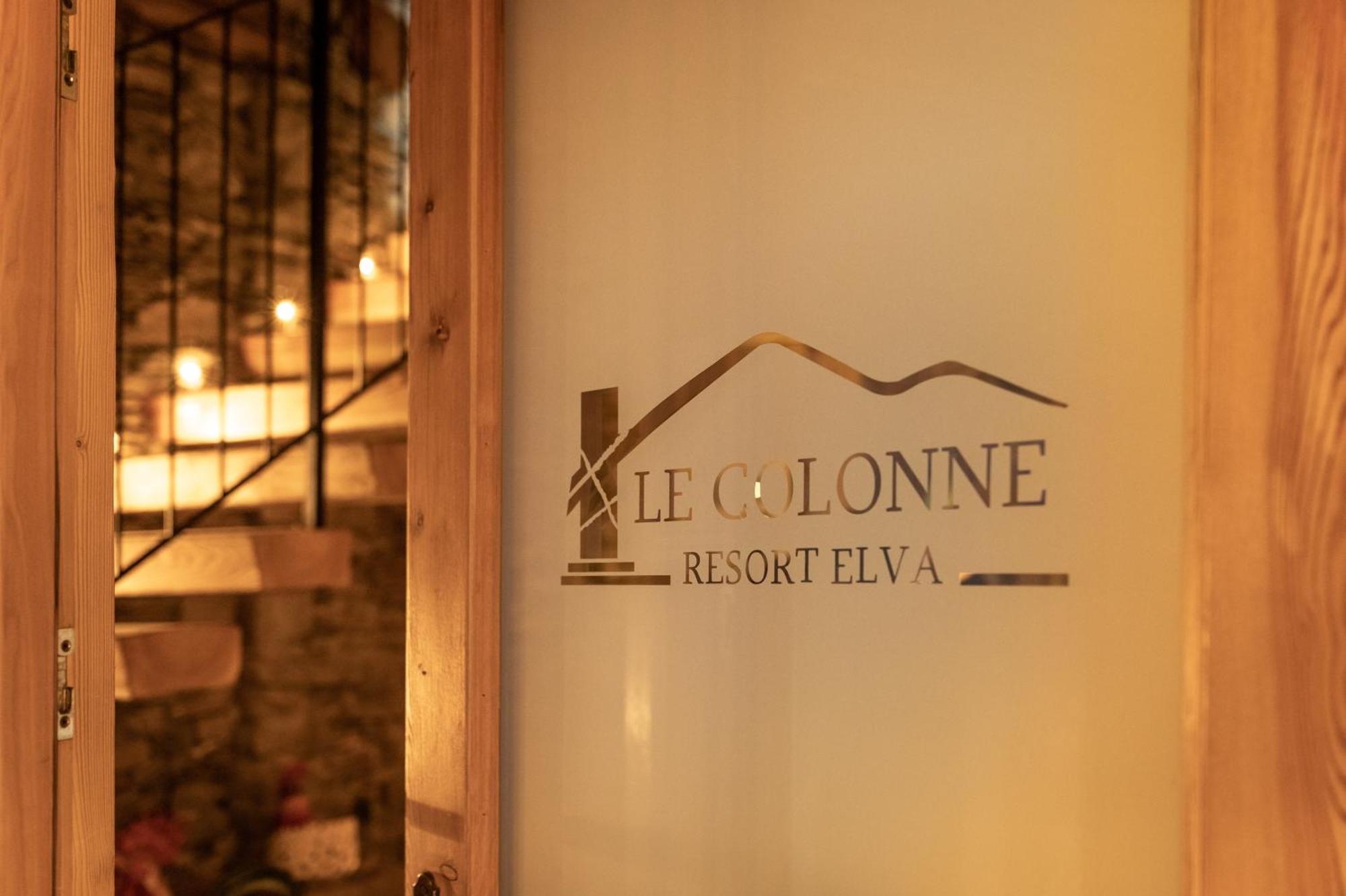 Le Colonne Resort Elva Exterior foto